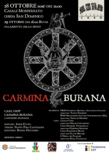 Locandina Carmina Casale Monferrato